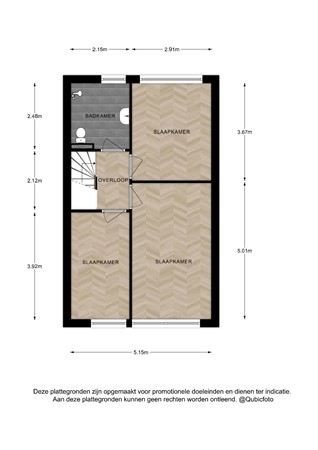 Floorplan - Brandts Buyspark 3, 7425 GG Deventer